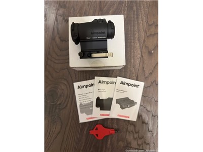 Aimpoint Micro T2 2 MOA Red Dot reflex Sight with LRP Mount