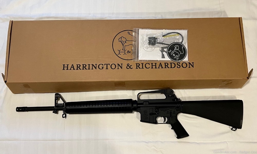 H&R M16A2 AR-15 Black FN Hammer Forged Barrel Harrington & Richardson NICE!-img-3