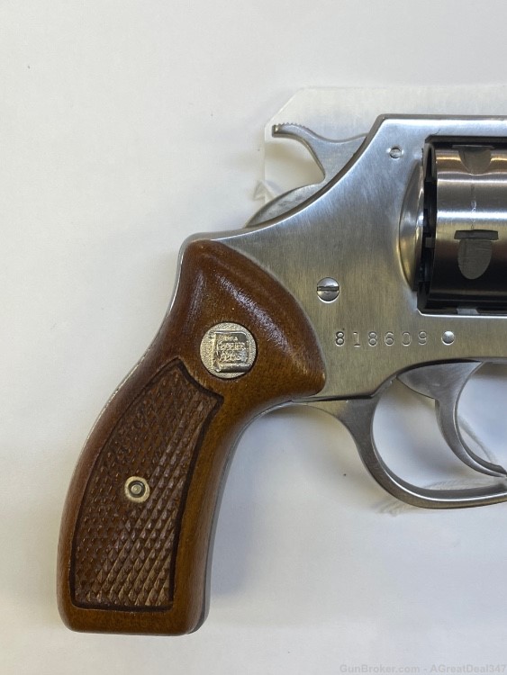 1st Gen Rare Charter Arms Undercover 2” Snub Nose .38 Revolver -img-2