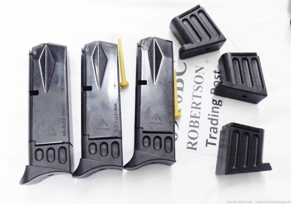 MecGar Combo Magazines fit S&W 59 659 5903 5906 & 469 6906 669 6904 6910BC-img-9