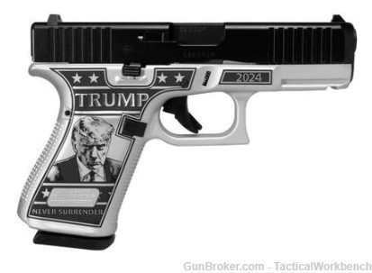 Glock 43x MOS "Trump Mug Shot Edition", Made in Austria, 9mm, 10rd-img-2