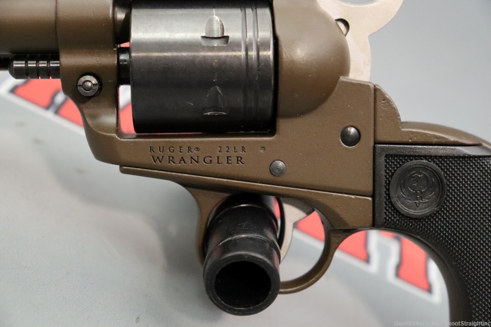 Ruger Wrangler .22LR (Plum Brown) 4.6" w/Box -img-5