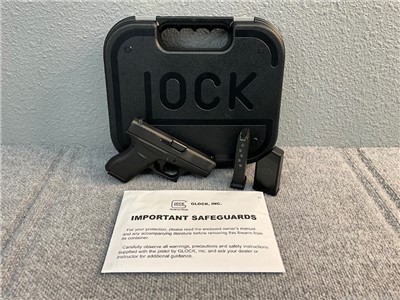 Glock G42 - UI4250201 - 380ACP - 3.25” - 6RD - 18618