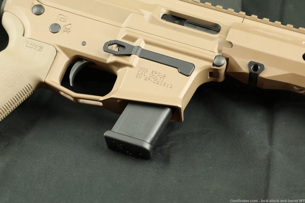 Aero Precision EPC-9 FDE 9mm 5.5” Semi-auto AR Pistol Glock Mags-img-40