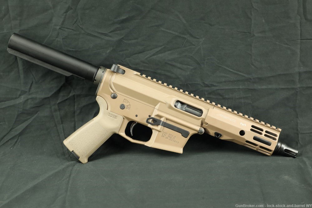 Aero Precision EPC-9 FDE 9mm 5.5” Semi-auto AR Pistol Glock Mags-img-3