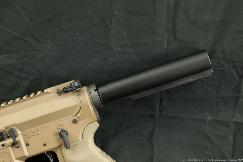 Aero Precision EPC-9 FDE 9mm 5.5” Semi-auto AR Pistol Glock Mags-img-10