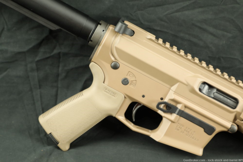 Aero Precision EPC-9 FDE 9mm 5.5” Semi-auto AR Pistol Glock Mags-img-5