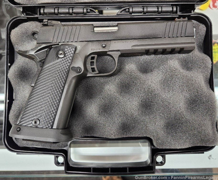ROCK ISLAND ARMORY M1911-A1 Tactical 2011 VZ 45 ACP 14+1 51567 Double Stack-img-1