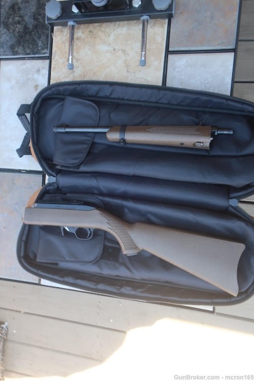 Ruger 10/22 Takedown 16 inch THREADED barrel, brown case, box& all, UNFIRED-img-10