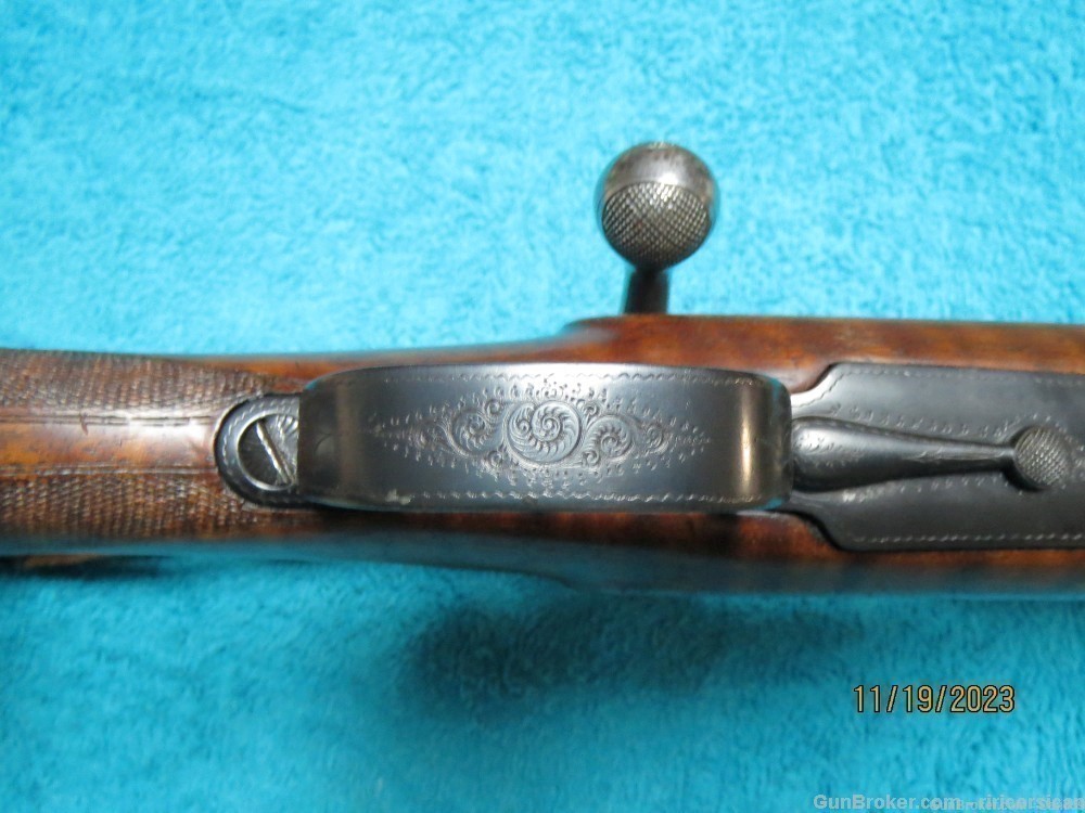 Pre-WWII Obendorf Mauser 98 Set Trigger Engraved Krupp Steel Goerz Sniper -img-34