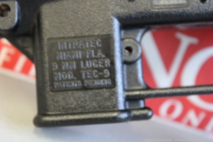 Intratec Tec-9 9mm (read disc) Item S-440-img-6
