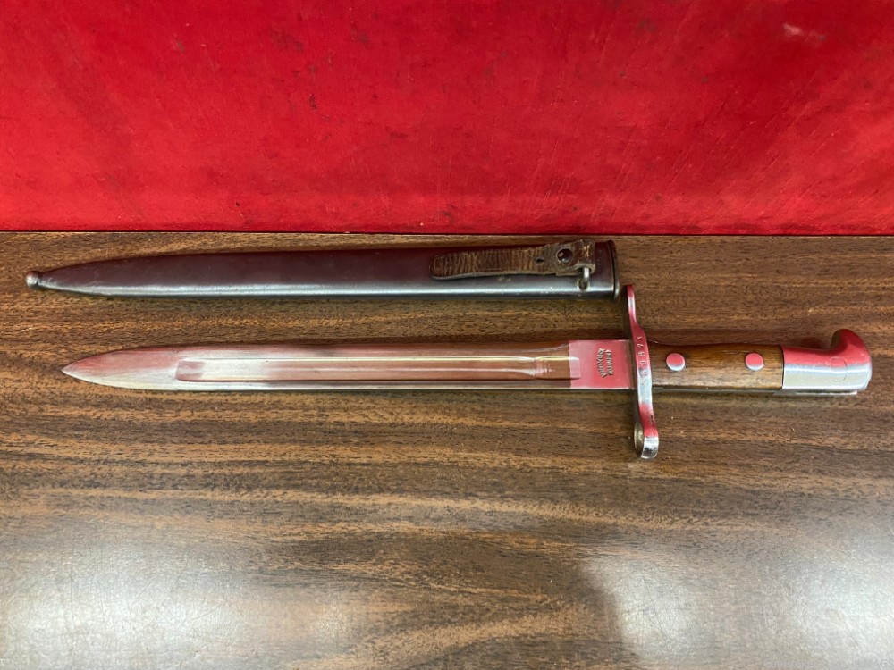 Schmidt-Rubin Bayonet Model 1889 with Sheath-img-0