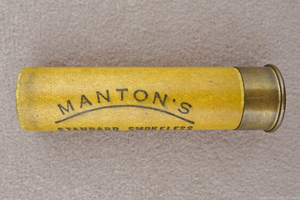 Manton's Calcutta 28-Gauge Shot Shell - Vintage Cartridge-img-1