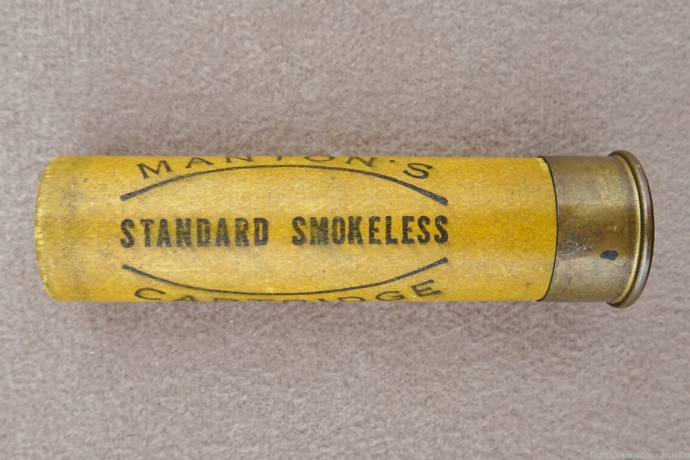 Manton's Calcutta 28-Gauge Shot Shell - Vintage Cartridge-img-2