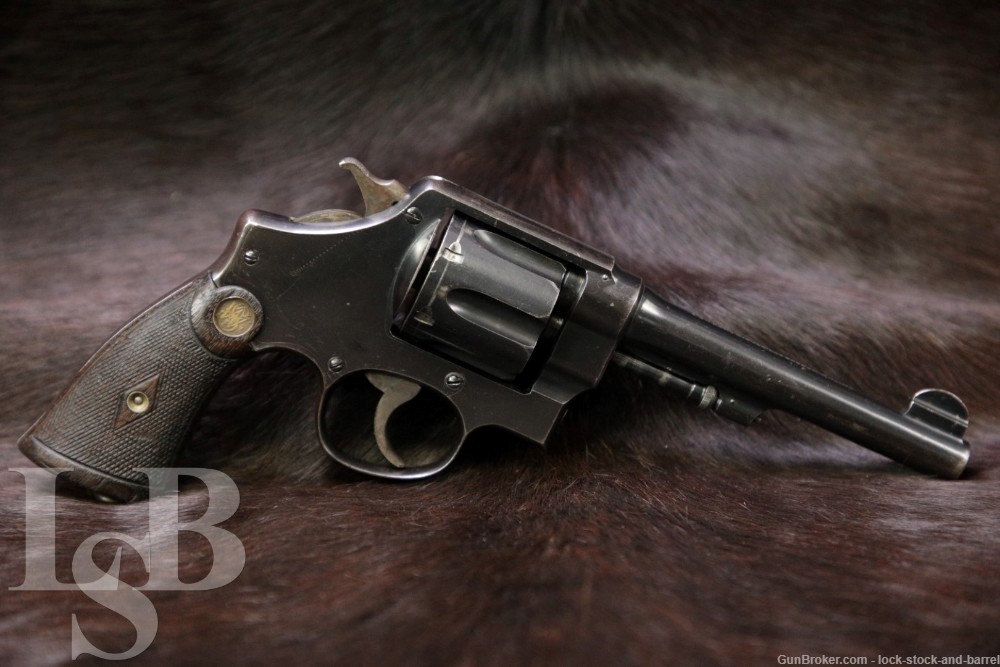 Smith & Wesson S&W Commercial Model 1917 .45 ACP 5.5" DA/SA Revolver C&R-img-0