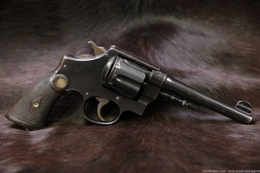 Smith & Wesson S&W Commercial Model 1917 .45 ACP 5.5" DA/SA Revolver C&R-img-2