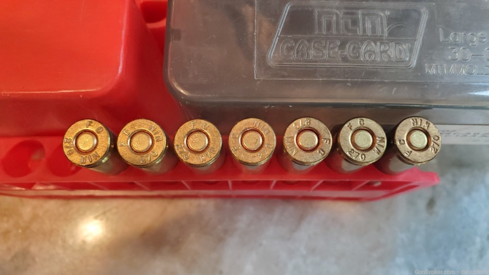 270 Winchester ammo - 78 rounds handloads and 15 brass  - see details-img-8
