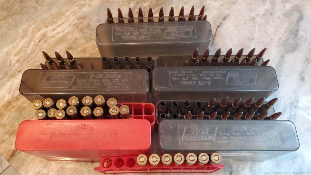 270 Winchester ammo - 78 rounds handloads and 15 brass  - see details-img-0