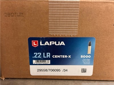 Lapua 22lr - 22 LR Center-X - Center X Ammunition