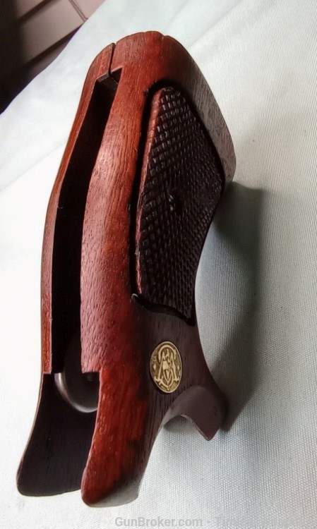 Smith & Wesson K & L Frame GONCALO ALVES Target Grips S&W Revolver Grip -img-3