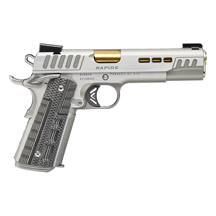 KIMBER Rapide Dawn .45 ACP 5in 9rd Stainless /Gray/Blk Grips Pistol 3000423-img-1