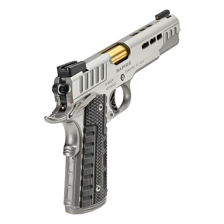 KIMBER Rapide Dawn .45 ACP 5in 9rd Stainless /Gray/Blk Grips Pistol 3000423-img-3