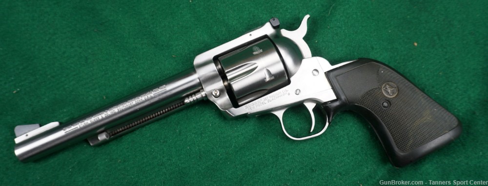 Ruger New Model Blackhawk Stainless 357 357mag 6.5" No Reserve-img-0