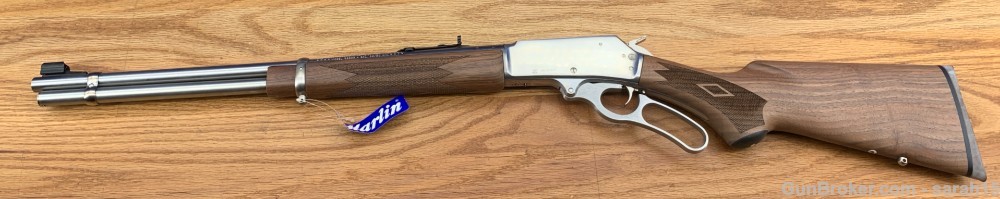 MARLIN STAINLESS MODEL 336S SCARCE .30-30 WIN ORIGINAL BOX & PAPERS WALNUT-img-6