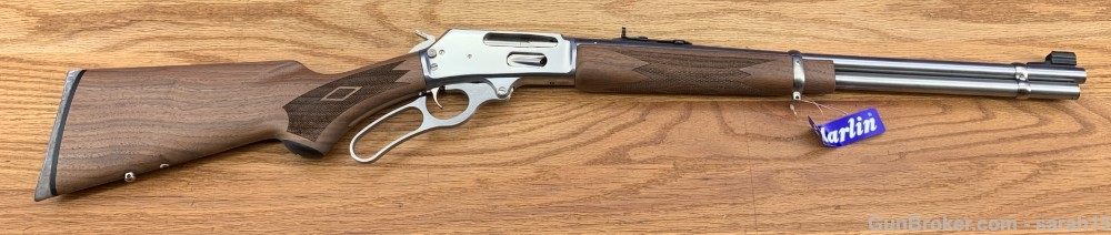 MARLIN STAINLESS MODEL 336S SCARCE .30-30 WIN ORIGINAL BOX & PAPERS WALNUT-img-13