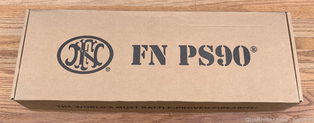 FN PS90 CARBINE 16" BLACK ORIGINAL BOX & PAPERS 5.7X28MM NEW OLD STOCK -img-2