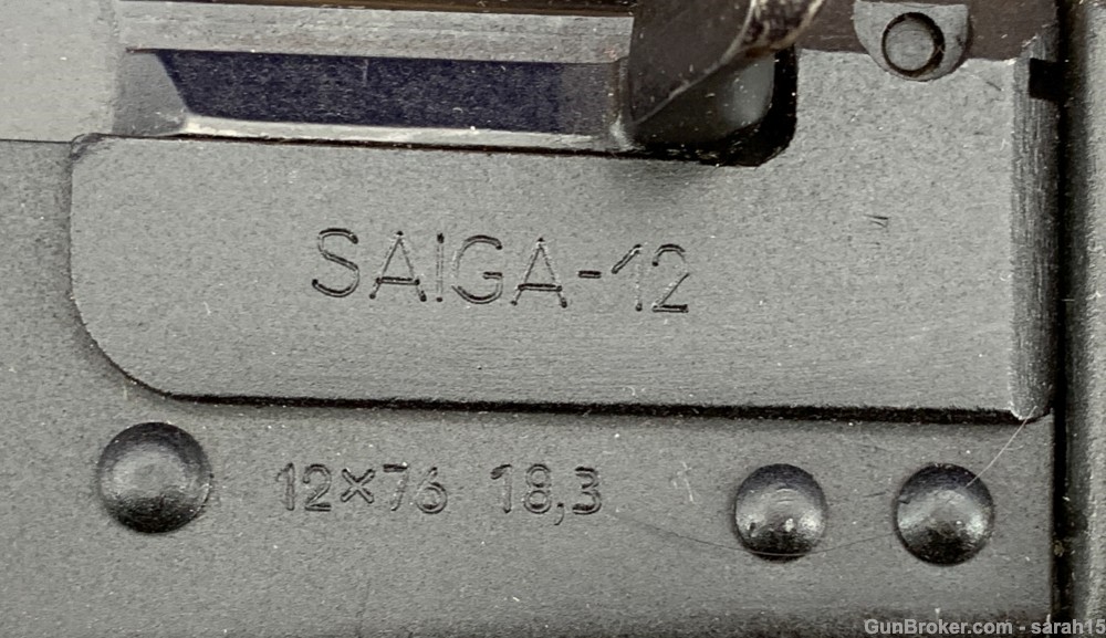 IZHMASH SAIGA 12 SHOTGUN ALL BLACK ORIGINAL BOX & ACCESSORIES 12 GAUGE-img-19