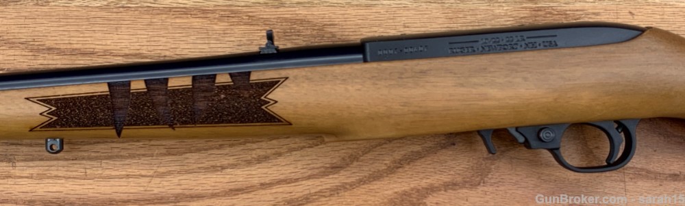 RUGER SPECIAL TALO EDITION 10/22 TIGER .22 LR ORIG BOX & PAPERS ENGRAVED  -img-8