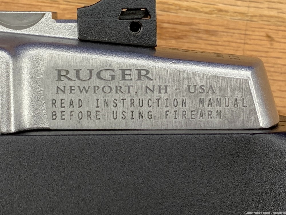 RUGER 18.5" MATTE STAINLESS MINI 14 RANCH ORIGINAL BOX & PAPERS 5.56 NATO-img-10