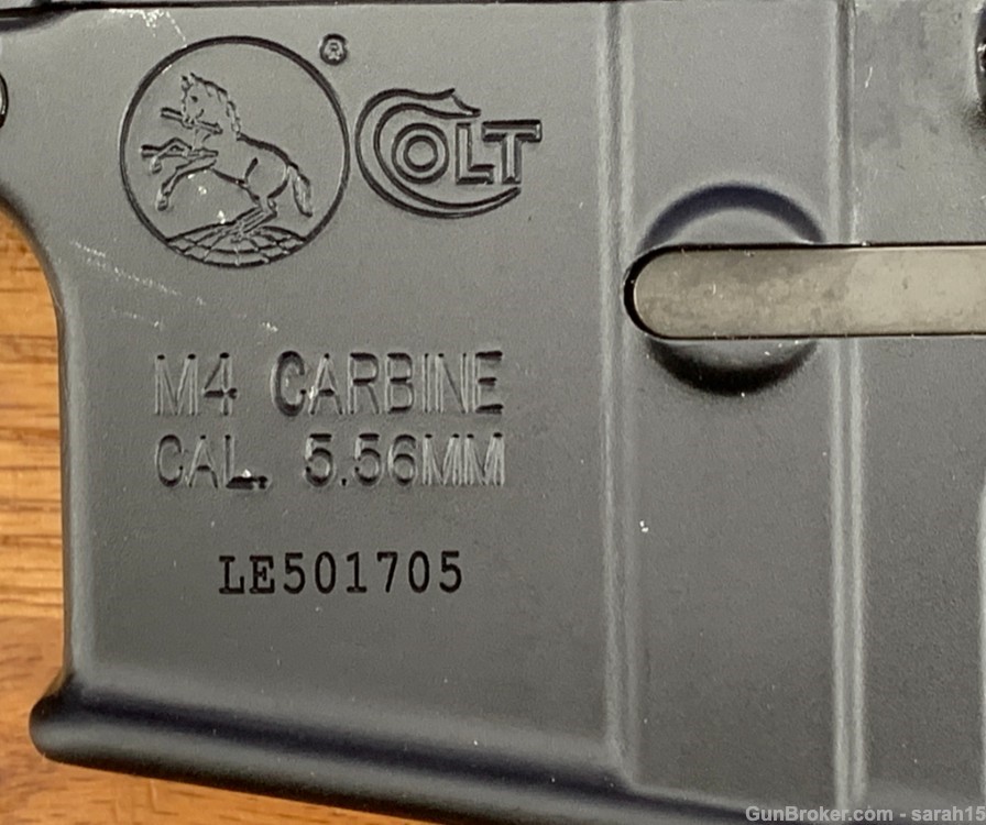 COLT LE6920 16" BLACK M4 CARBINE .223 REM ORIGINAL BOX & PAPERS AMBI SAFETY-img-10
