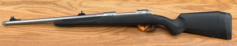 SAVAGE STAINLESS MODEL 110BR HUNT RARE .375 RUGER ORIGINAL BOX & PAPERS 110-img-4