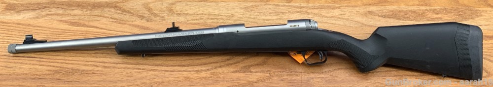 SAVAGE STAINLESS MODEL 110BR HUNT RARE .375 RUGER ORIGINAL BOX & PAPERS 110-img-6