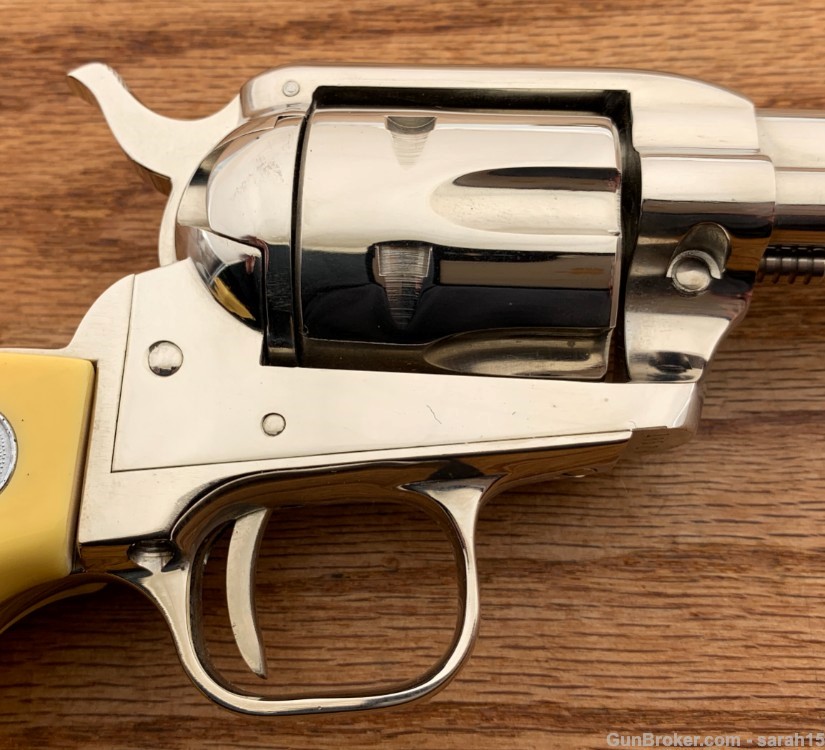 1960 COLT 5" NICKEL FRONTIER SCOUT SA .22 LR CONSECUTIVE IN OTHER AUCTION -img-10