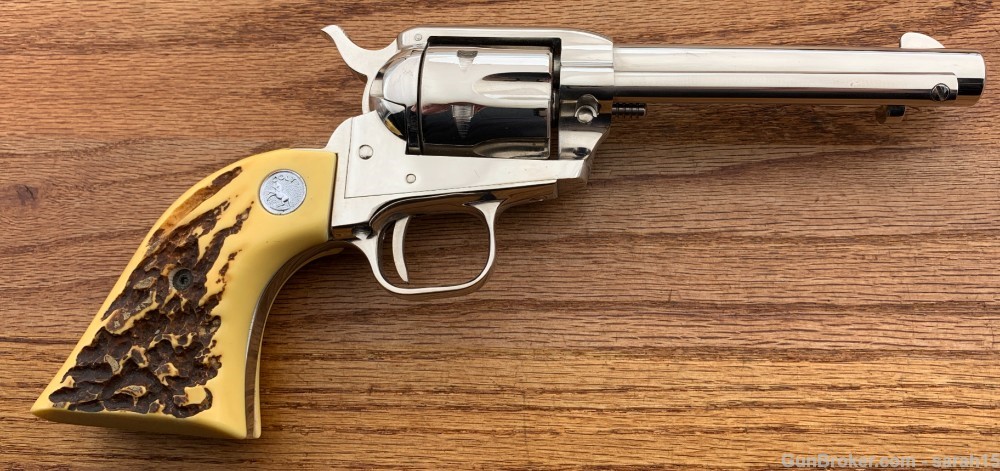 1960 COLT 5" NICKEL FRONTIER SCOUT SA .22 LR CONSECUTIVE IN OTHER AUCTION -img-2