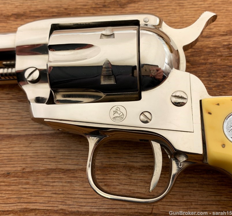 1960 COLT 5" NICKEL FRONTIER SCOUT SA .22 LR CONSECUTIVE IN OTHER AUCTION -img-6