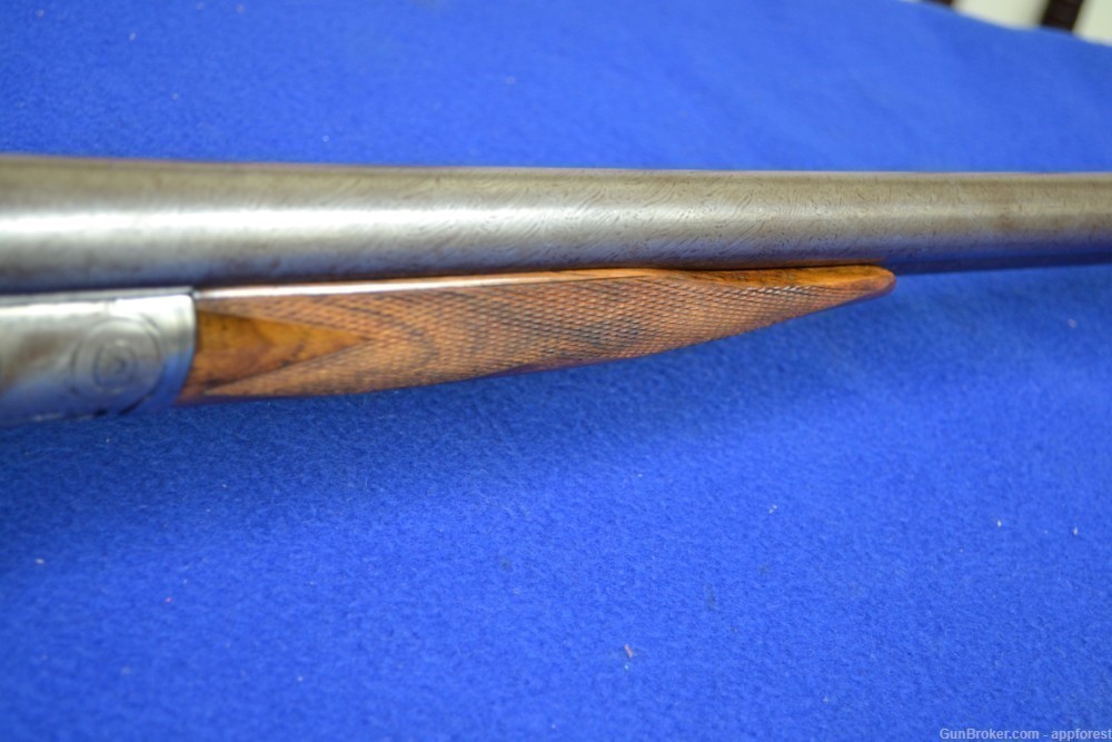 CG BONEHILL 12 GAUGE DAMASCUSS 30 INCH HAMMERS SIDE BY SIDE-img-16