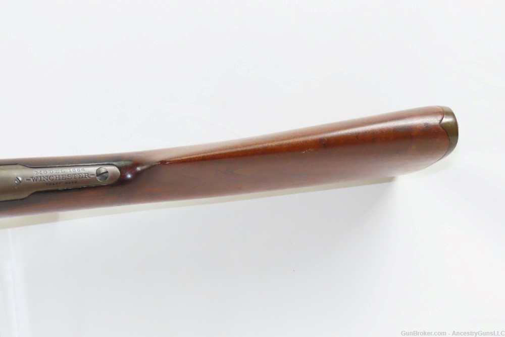 c1906 mfr WINCHESTER Model 1886 “LIGHTWEIGHT” Lever Action .33 WCF Repeater-img-12