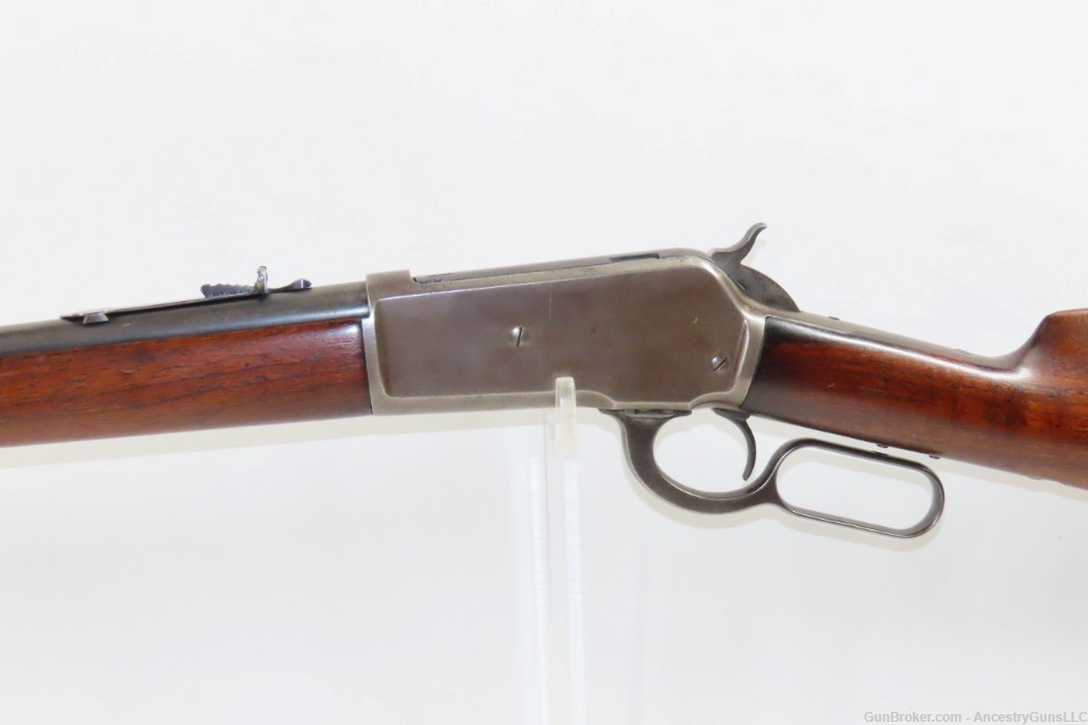c1906 mfr WINCHESTER Model 1886 “LIGHTWEIGHT” Lever Action .33 WCF Repeater-img-3