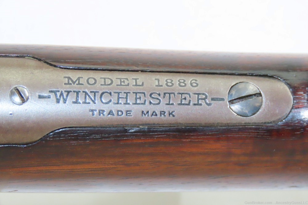 c1906 mfr WINCHESTER Model 1886 “LIGHTWEIGHT” Lever Action .33 WCF Repeater-img-11