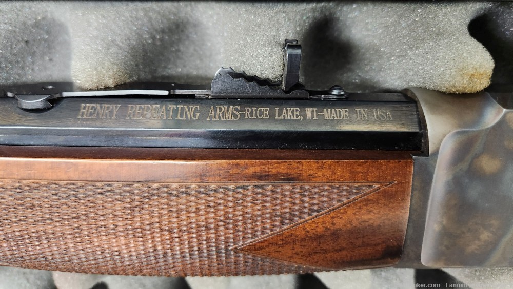 HENRY Lever STOEGER UBERTI 1873 CASE Color Holster Belt Ammo COMBO 45 Colt -img-11
