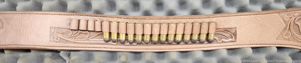HENRY Lever STOEGER UBERTI 1873 CASE Color Holster Belt Ammo COMBO 45 Colt -img-25