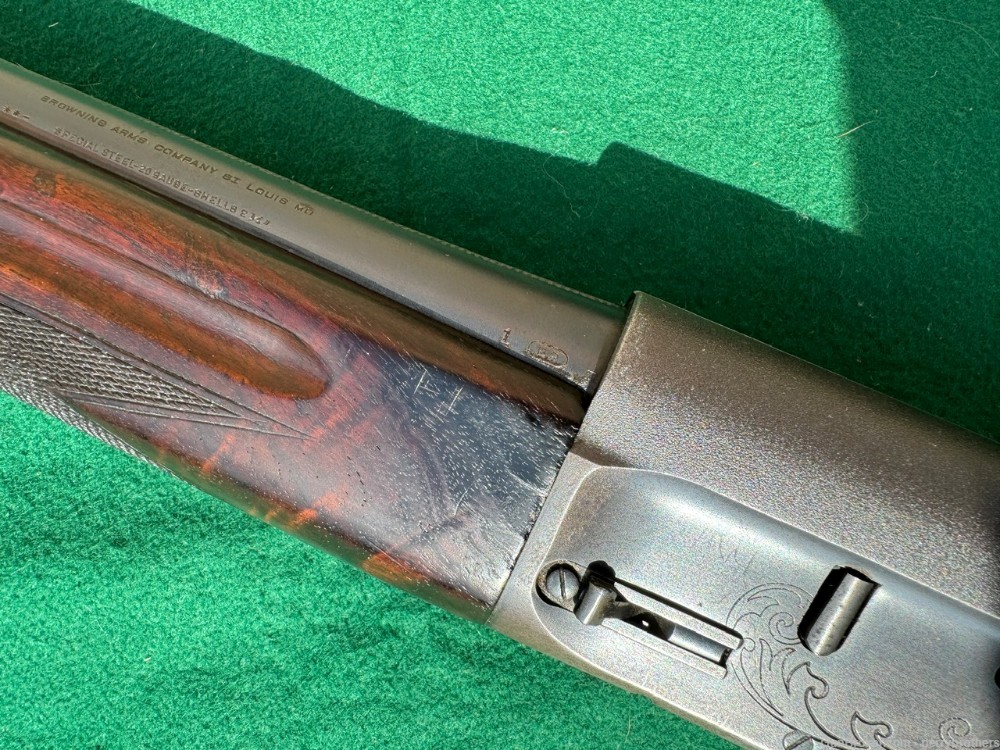BROWNING A5 20ga 26" SEMI AUTO Mfg By REMINGTON 1940-1946  WWII  LOOK!-img-5
