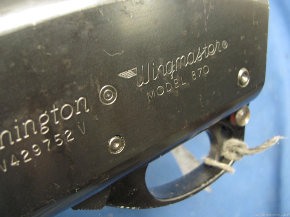 Remington 870 Wingmaster - Early Gun- Action Only MAKE A GUN !-img-14