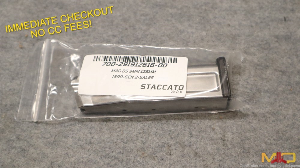 New Staccato CO Compliant 15 RD 126mm Magazine P, XC, XL-img-0