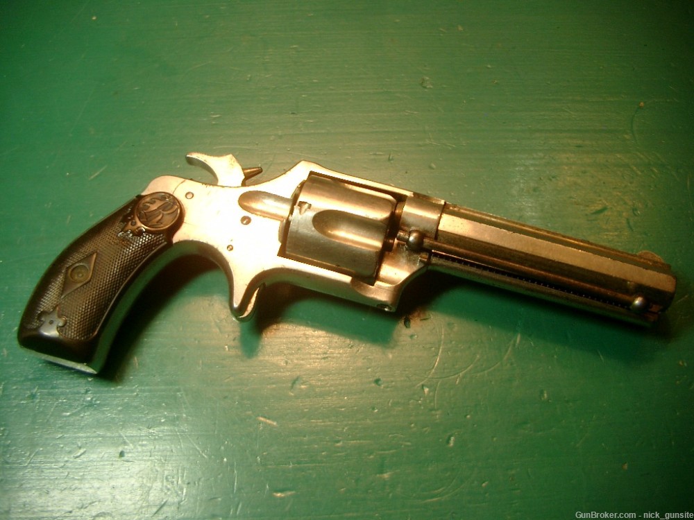 Remington Smoot No.3  Saw Handle Revolver IN SCARCE .38 CENTERFIRE CALIBER -img-7