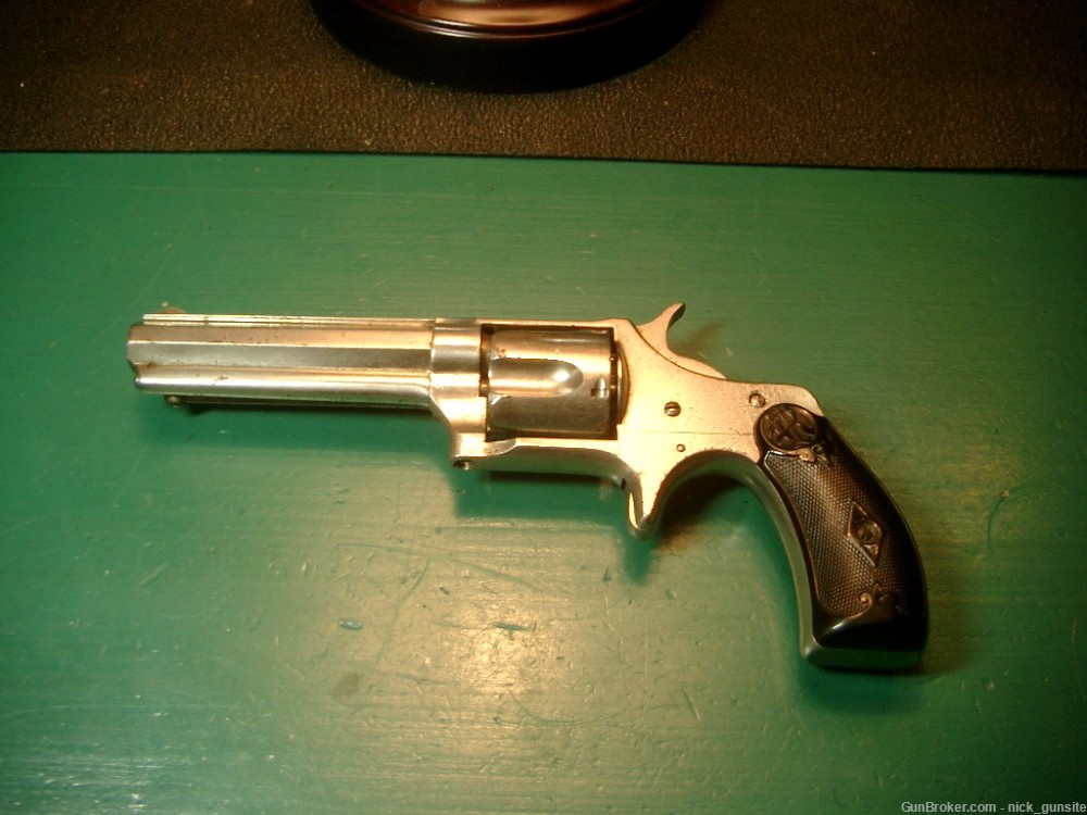 Remington Smoot No.3  Saw Handle Revolver IN SCARCE .38 CENTERFIRE CALIBER -img-1